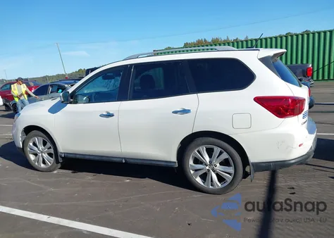 2018 Nissan Pathfinder Sl z USA, uszkodzony, nr VIN 5N1DR2MM2JC613717